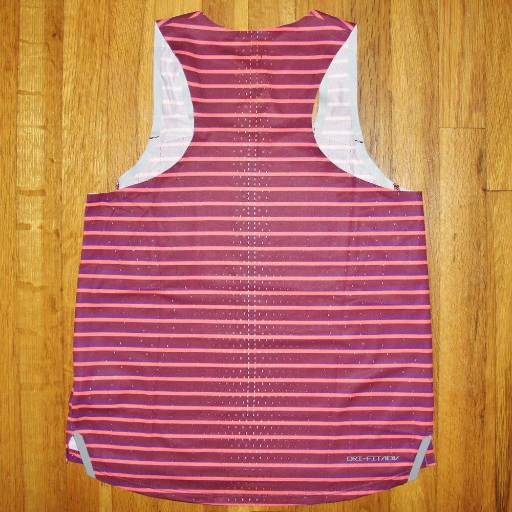 Nike Dri-Fit ADV Aeroswift Running Singlet Womens M Track Tank